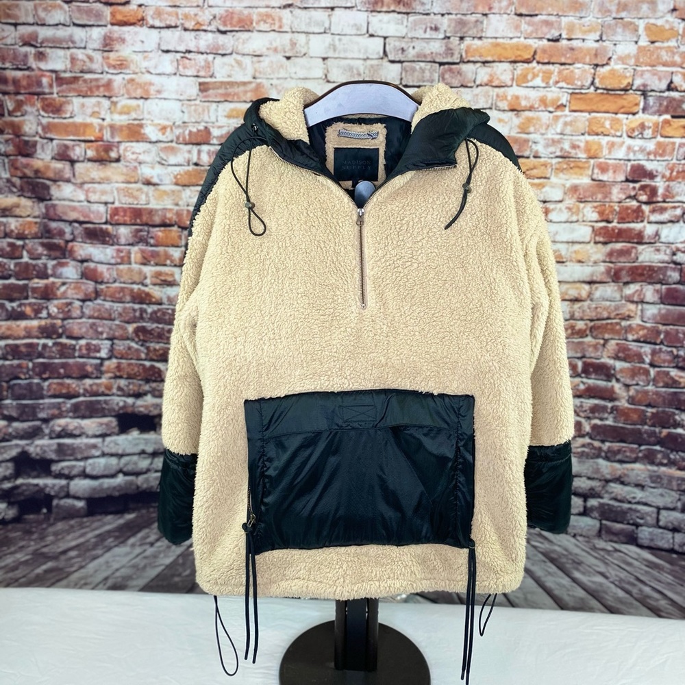 Madison Supply Fur Hoodie (L)